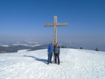 Belchen summit cross - ofc, the catholic south